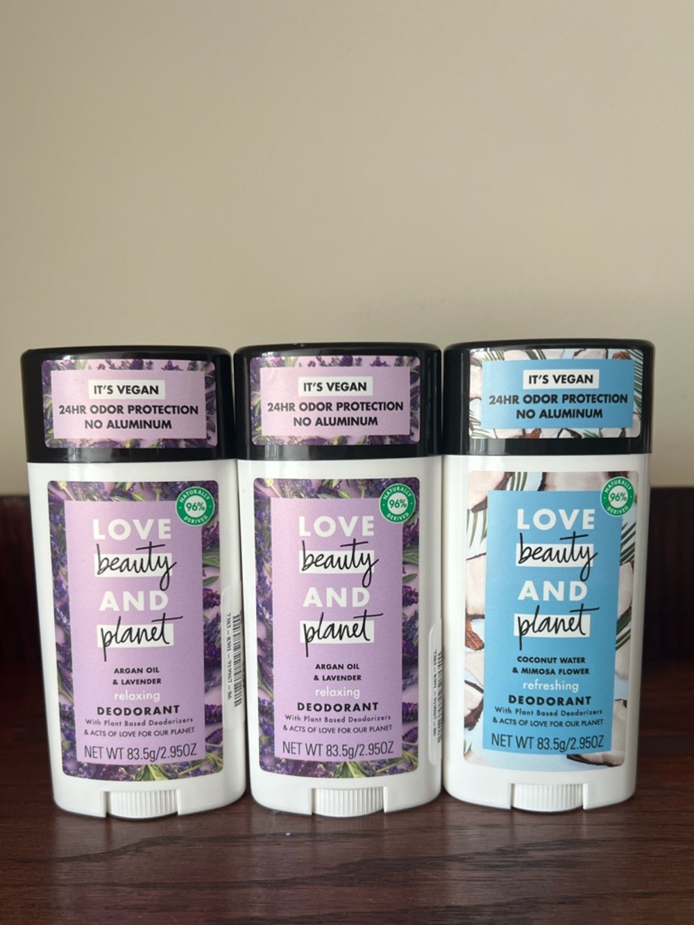 Love, Beauty, and Planet Deodorant Bundle